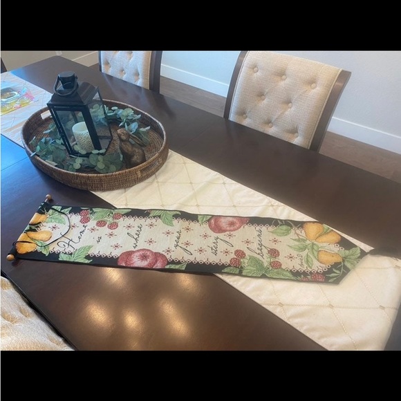 Vintage Tapestry “Home is where your story begins “ wall hanging - Picture 5 of 5